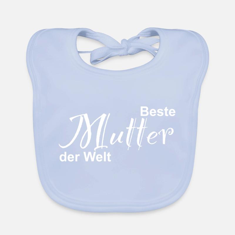 Beste Mutter der Welt Baby Bio-Lätzchen