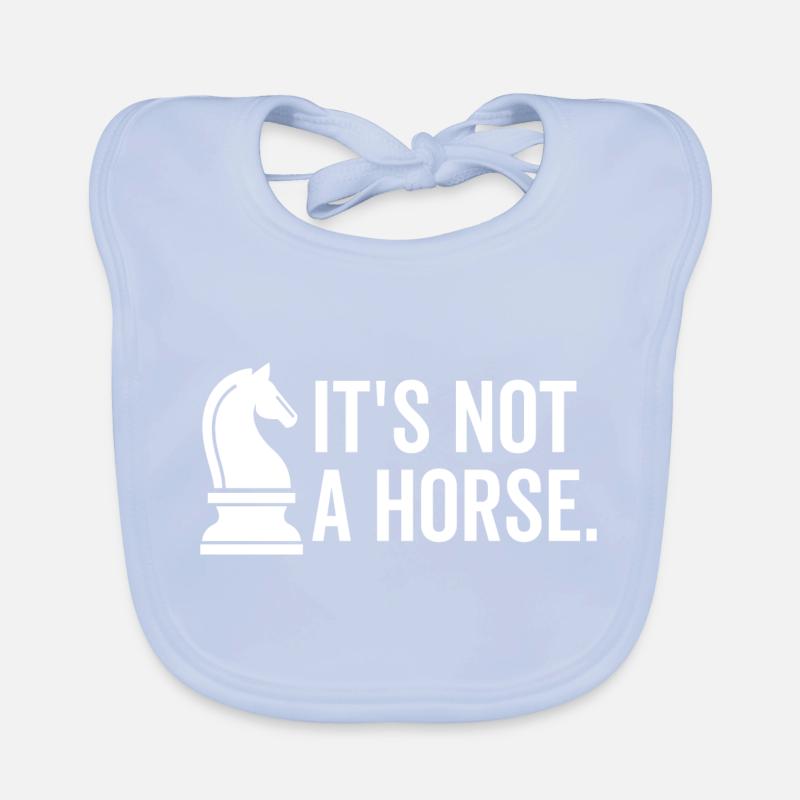Ce n’est pas un cheval Bavoir bio Bébé