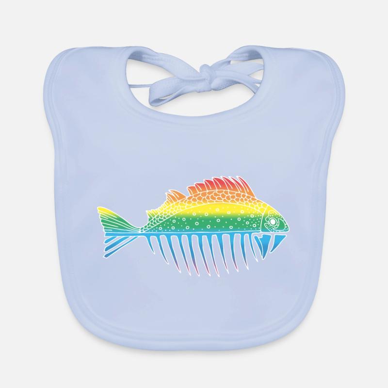 Fish Organic Baby Bibs