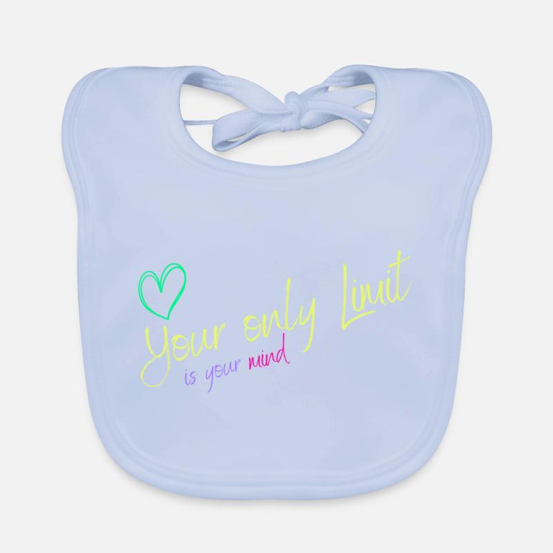 Motivation - without limits / no limits Organic Baby Bibs