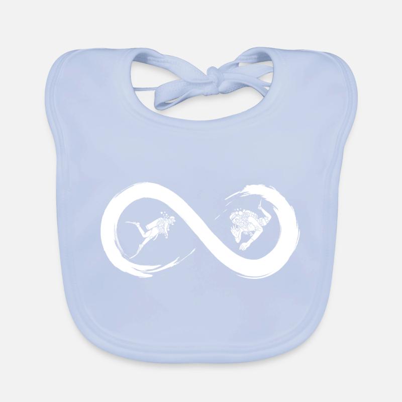 Plonger à l'infini Bavoir bio Bébé