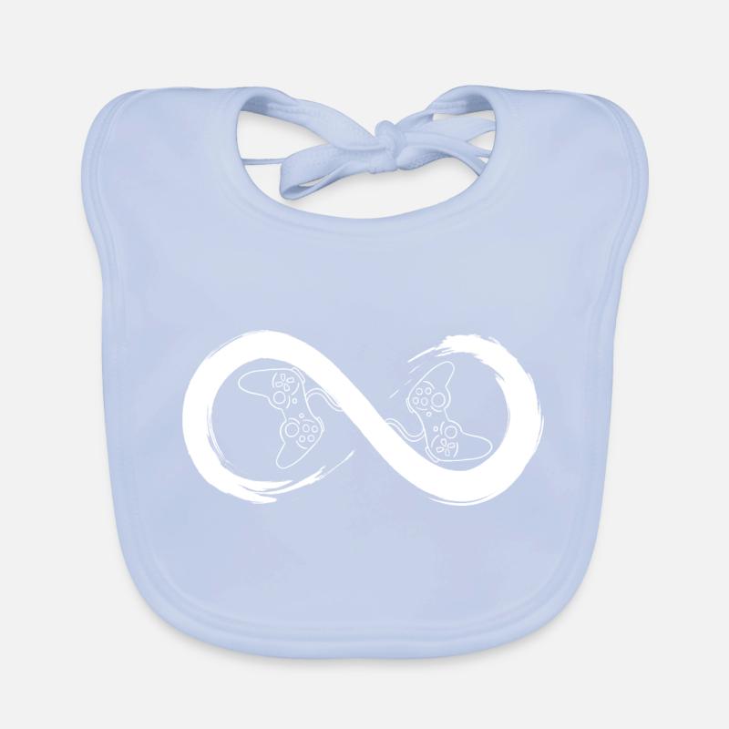 Console à l’infini Bavoir bio Bébé