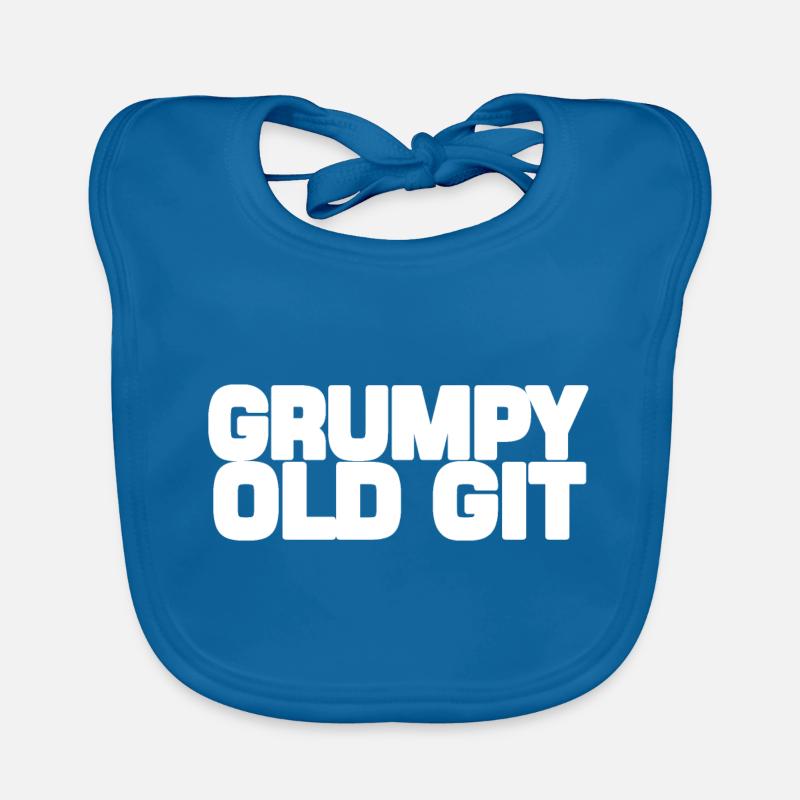 Vieux Git grincheux Bavoir bio Bébé