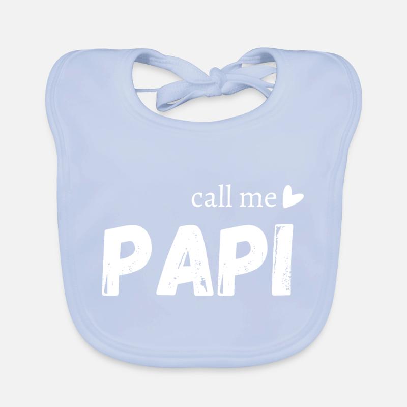 Call me papi Bavoir bio Bébé