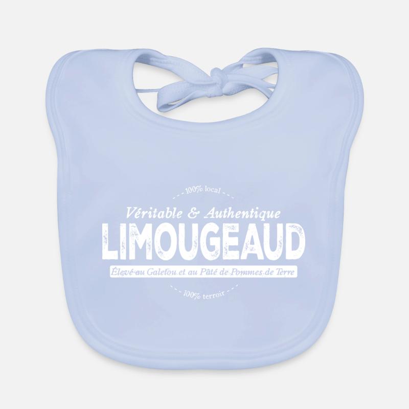 Limougeaud de Limoges Bavoir bio Bébé