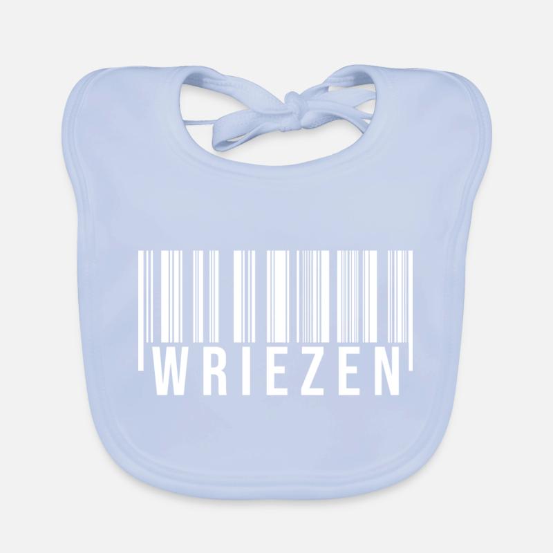 Wriezen Strichcode Baby Bio-Lätzchen