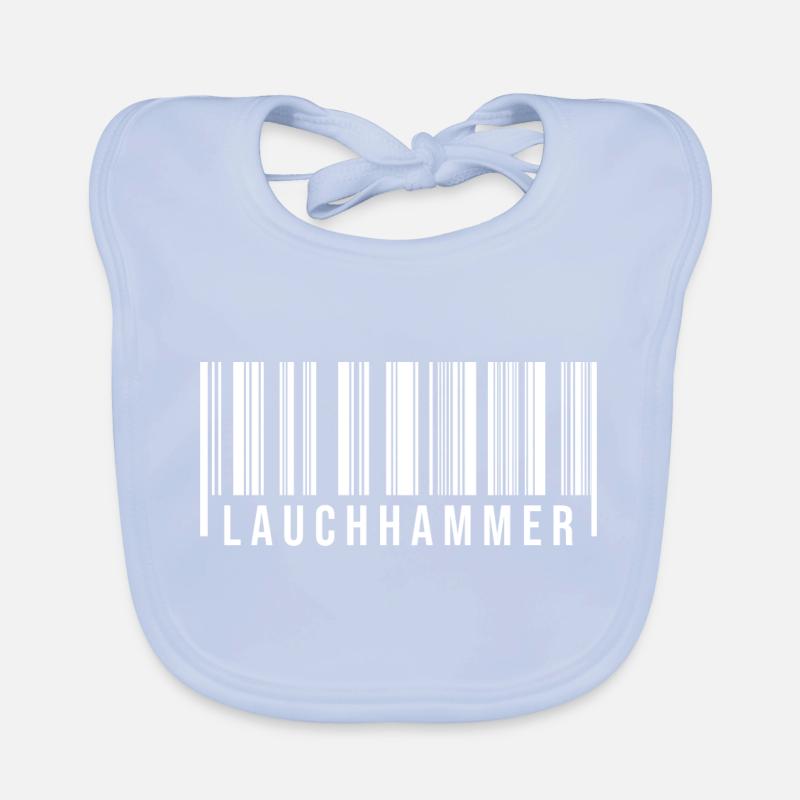Lauchhammer Strichcode Baby Bio-Lätzchen