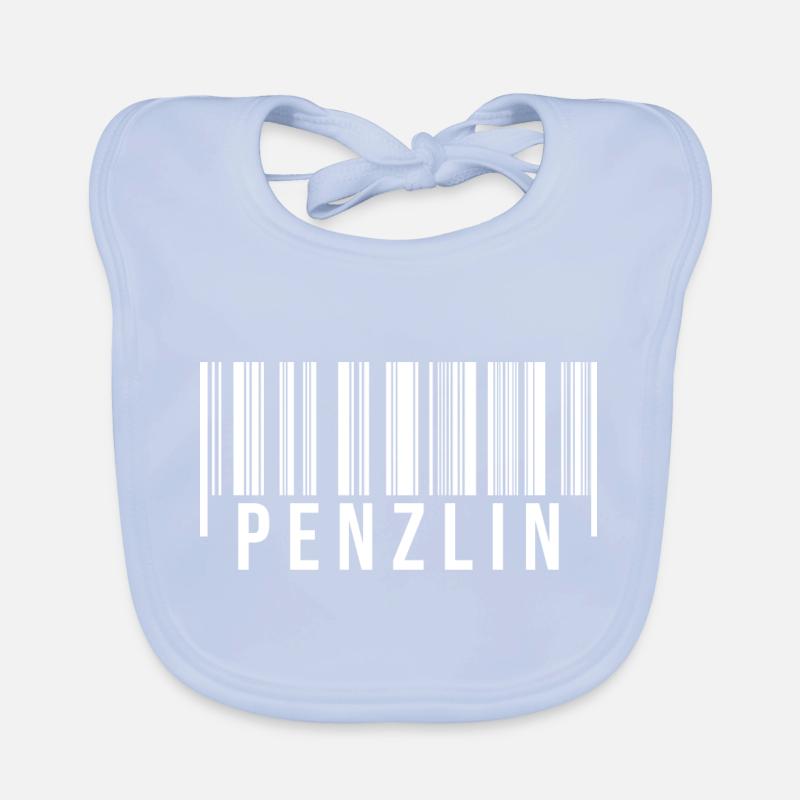 Penzlin Strichcode Baby Bio-Lätzchen