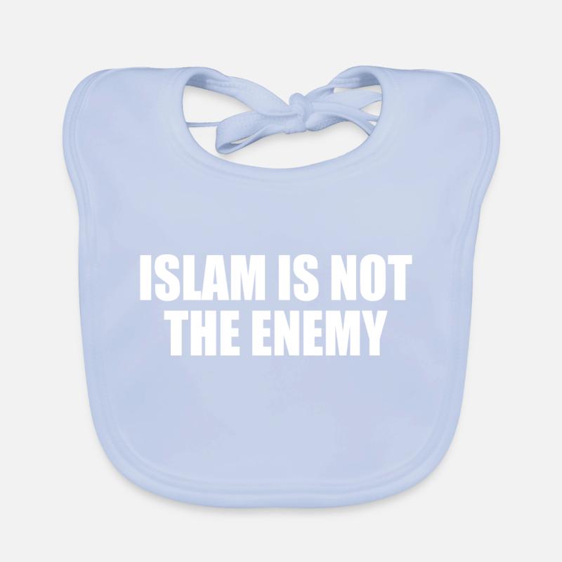 Islam is not the enemy Baby Bio-Lätzchen