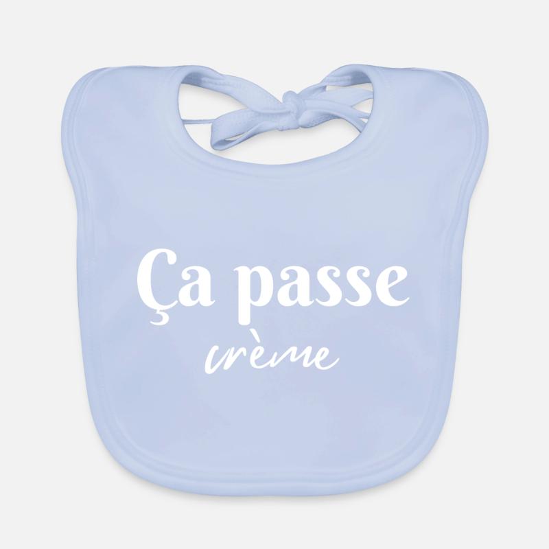 Ça passe crème Bavoir bio Bébé