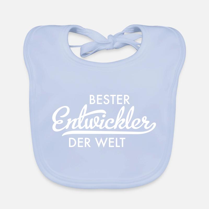 Bester Entwickler der Welt Baby Bio-Lätzchen