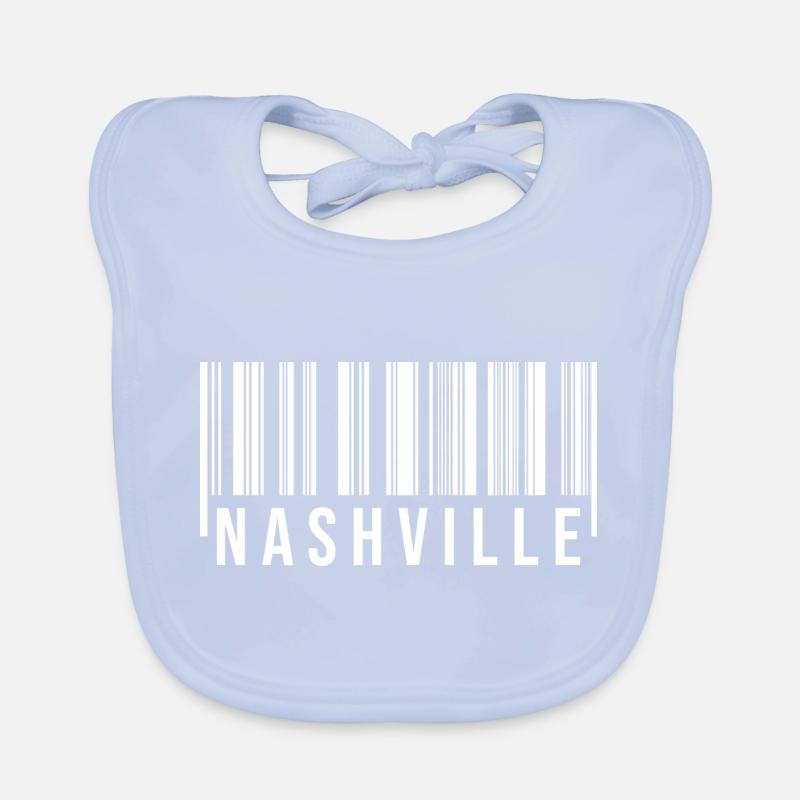 Code-barres de Nashville Bavoir bio Bébé