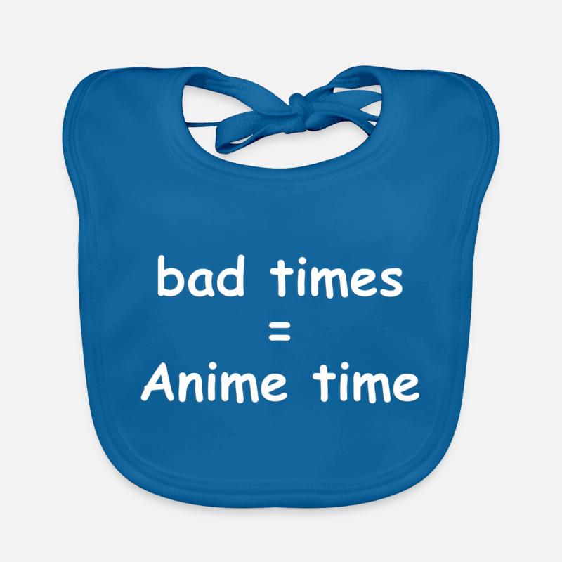 mauvais moments = temps d’anime Bavoir bio Bébé