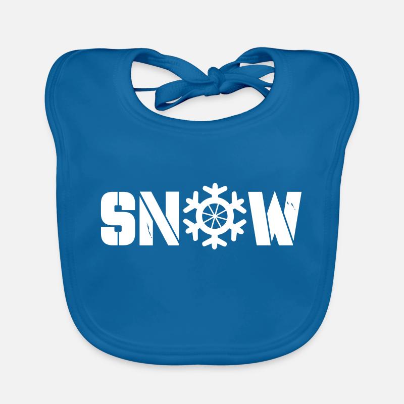 Neige Bavoir bio Bébé