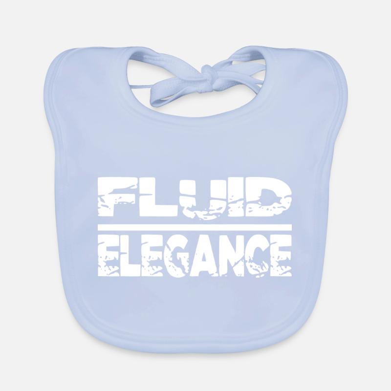 Compétitions de natation synchronisée Happy Bavoir bio Bébé