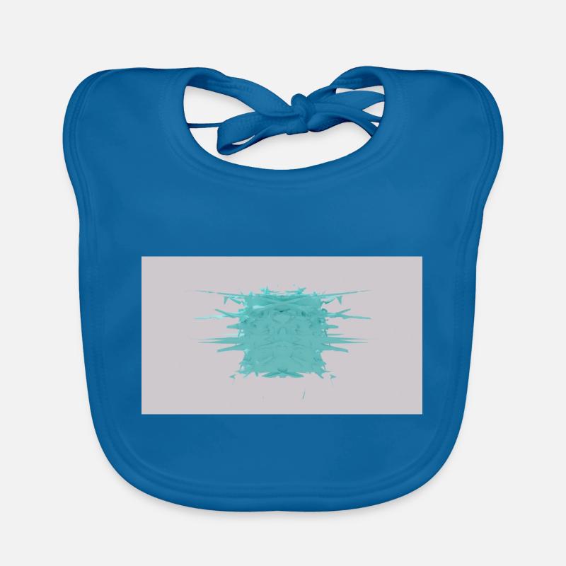 Shard Cube Organic Baby Bibs