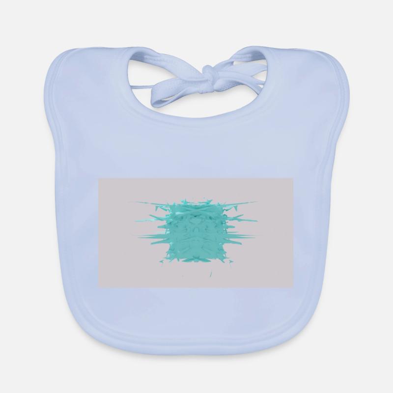 Shard Cube Organic Baby Bibs