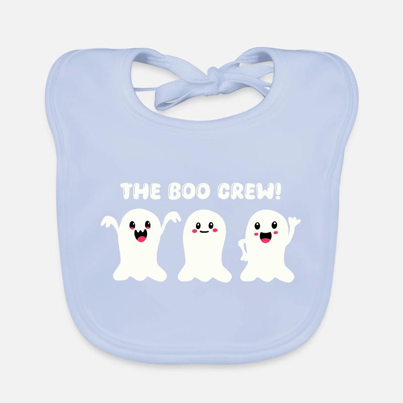 L’équipage de Ghost Boo Bavoir bio Bébé