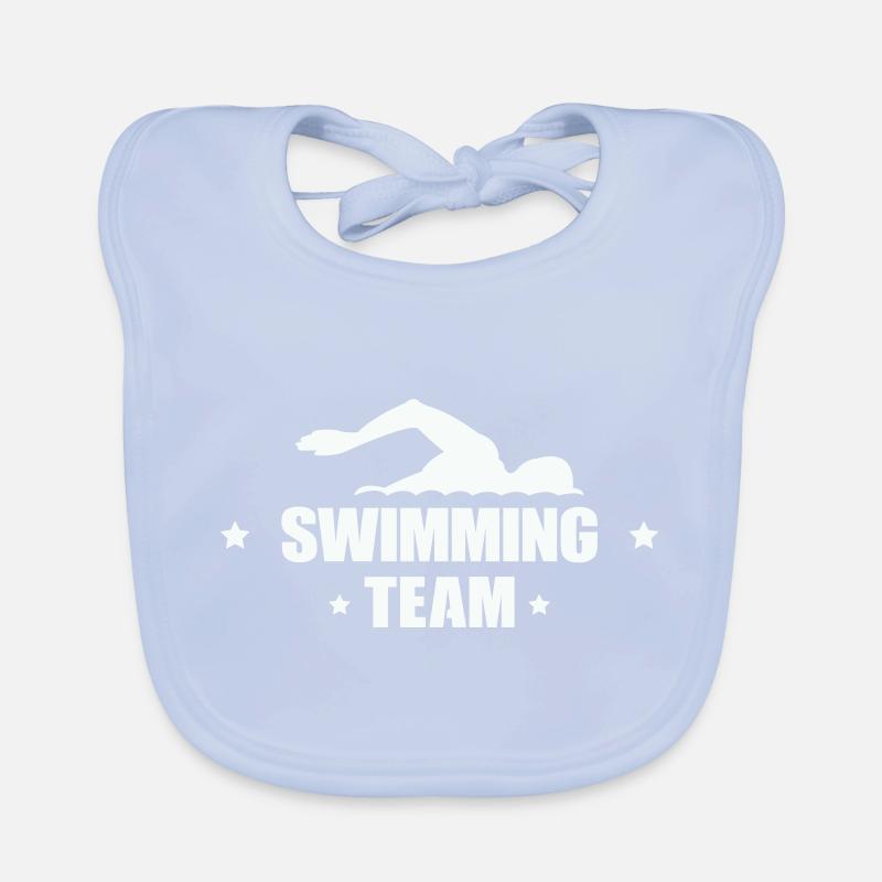 équipe de natation Bavoir bio Bébé