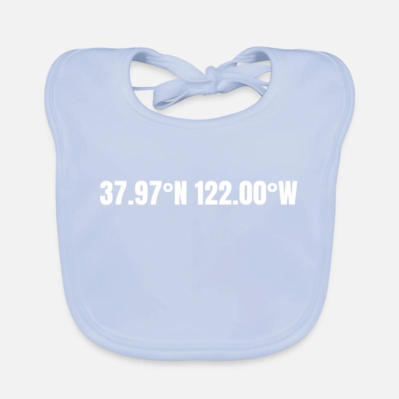 Concord California USA Coordinates Organic Baby Bibs