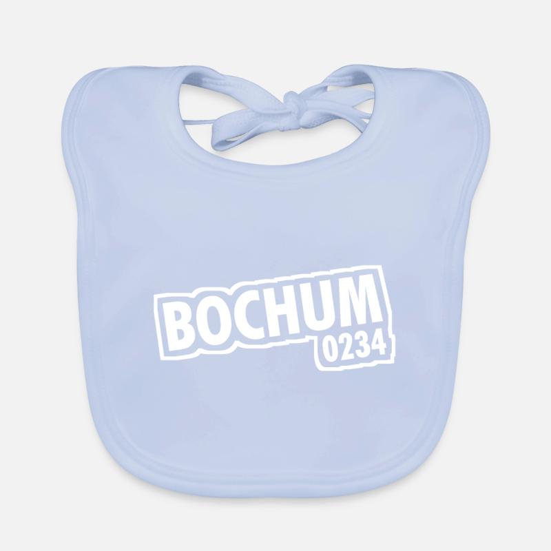 Bochum - 0234 - Dialling Code - NRW - Ruhrpott Organic Baby Bibs