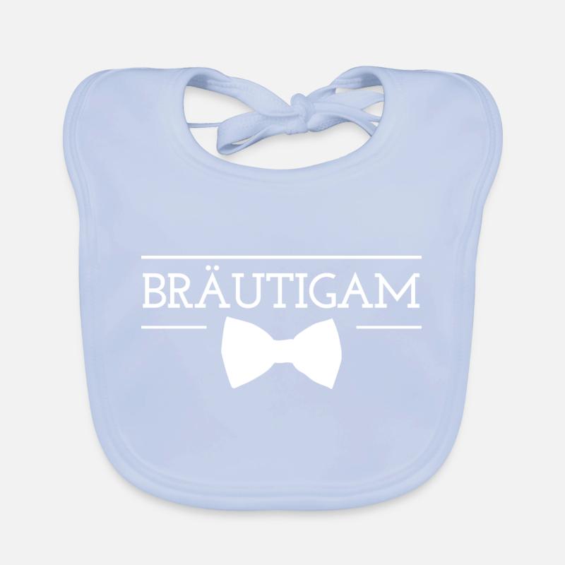 Bräutigam Baby Bio-Lätzchen