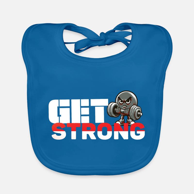 Get Strong Organic Baby Bibs