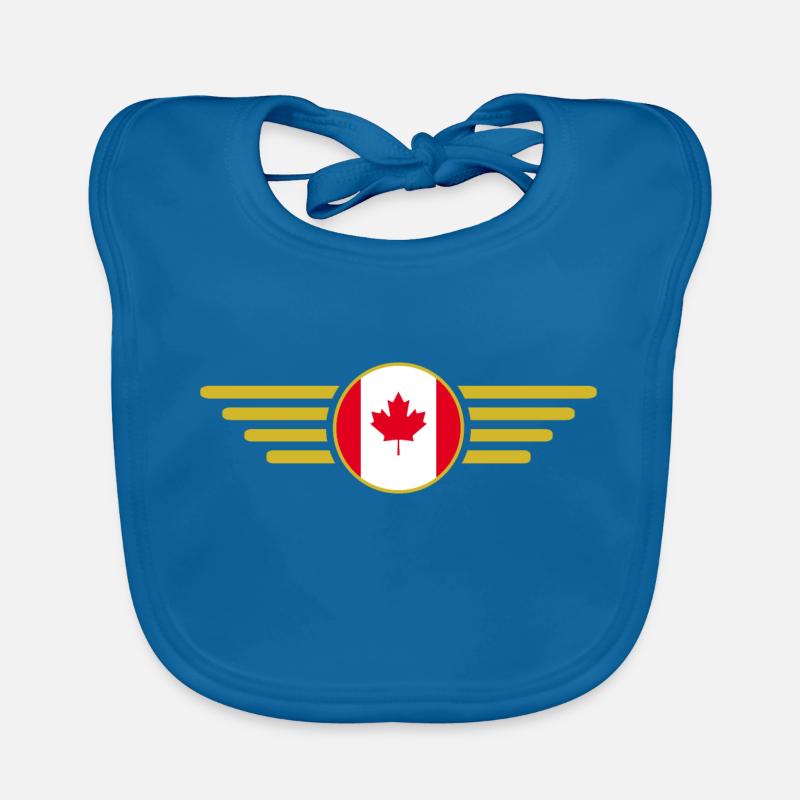 J’aime le Canada, T-shirt design de style élégance Bavoir bio Bébé