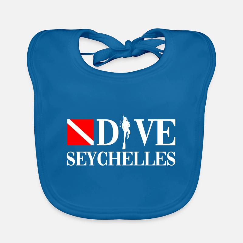 Plongée Seychelles - Océan Indien Bavoir bio Bébé