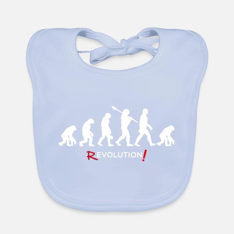 Revolution - Evolution Man Fun Twist 13 Baby Bio-Lätzchen