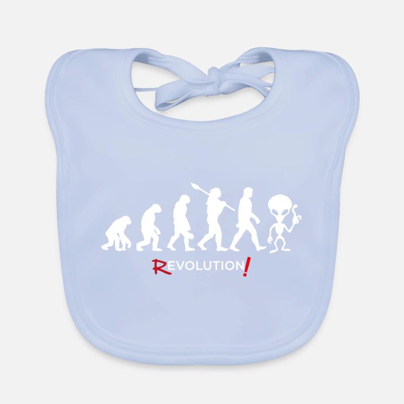 Revolution - Evolution Man Fun Twist 15 Baby Bio-Lätzchen