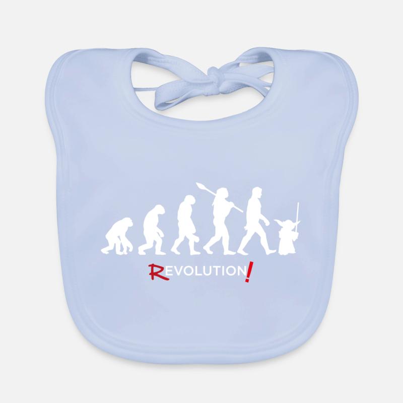 Revolution - Evolution Man Fun Twist 19 Baby Bio-Lätzchen