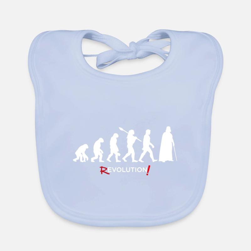 Revolution - Evolution Man Fun Twist 18 Baby Bio-Lätzchen