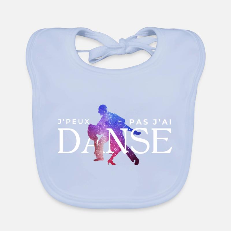 I Can't I Danced - Humor Geschenkidee Baby Bio-Lätzchen