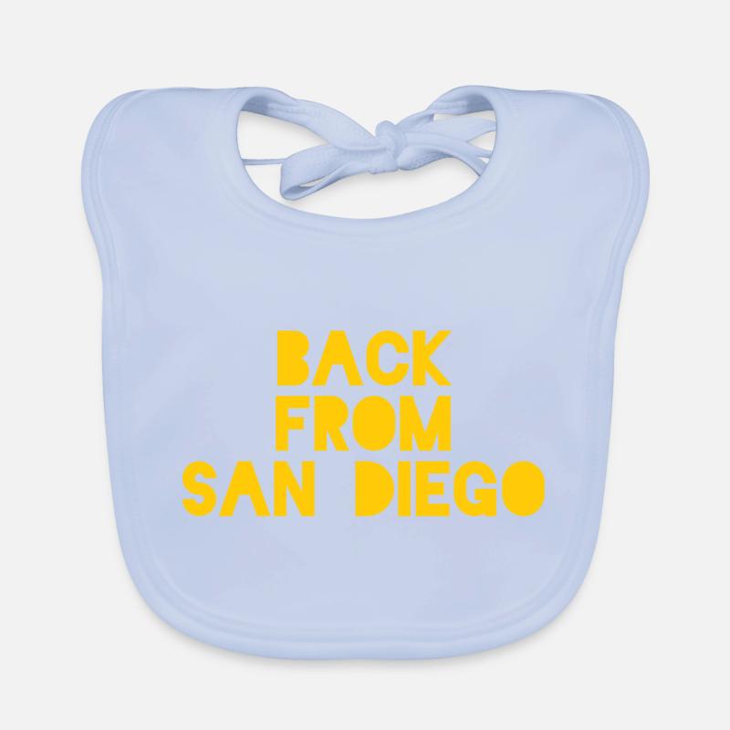 Back from San Diego Organic Baby Bibs