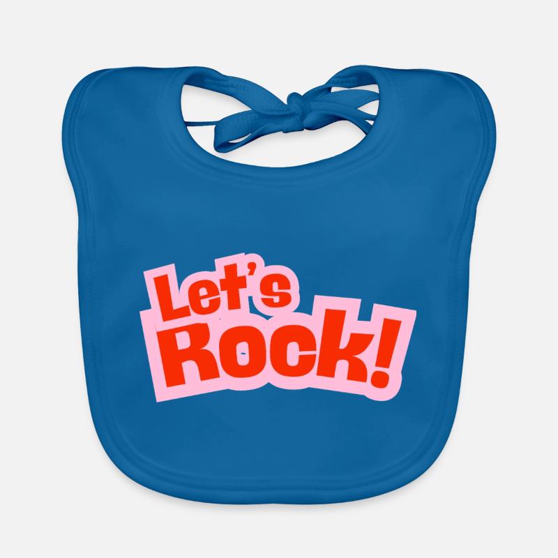 Let's Rock Organic Baby Bibs