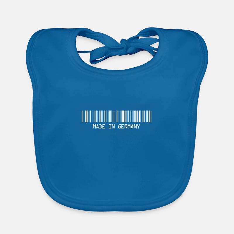 Made in Germany - Deutschland - Barcode - Strichco Organic Baby Bibs