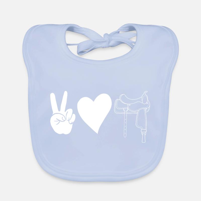 Cheval Bavoir bio Bébé