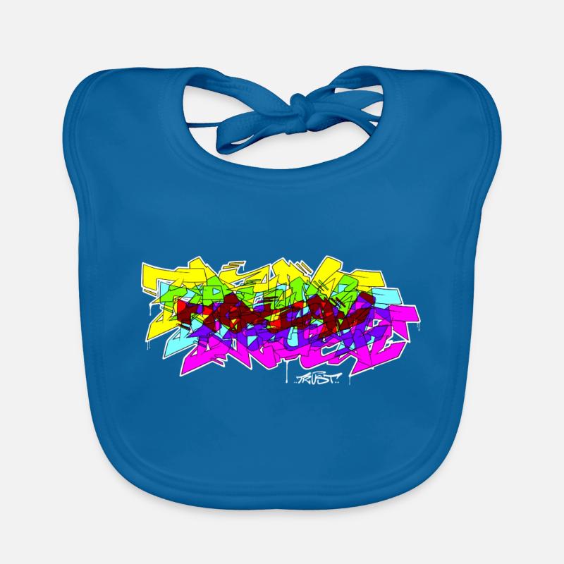Spectrum Graffiti Organic Baby Bibs