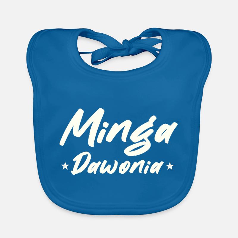 Minga Spruch vit à Munich Bavoir bio Bébé