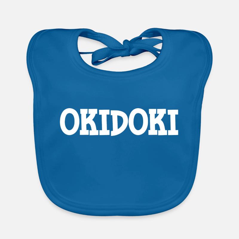 Okidoki, Idée Cadeau Drôle Dire Design fun Bavoir bio Bébé