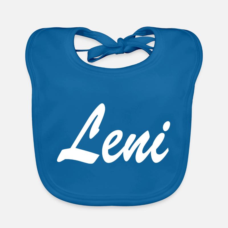 Leni - Baby Bio-Lätzchen - Pfauenblau