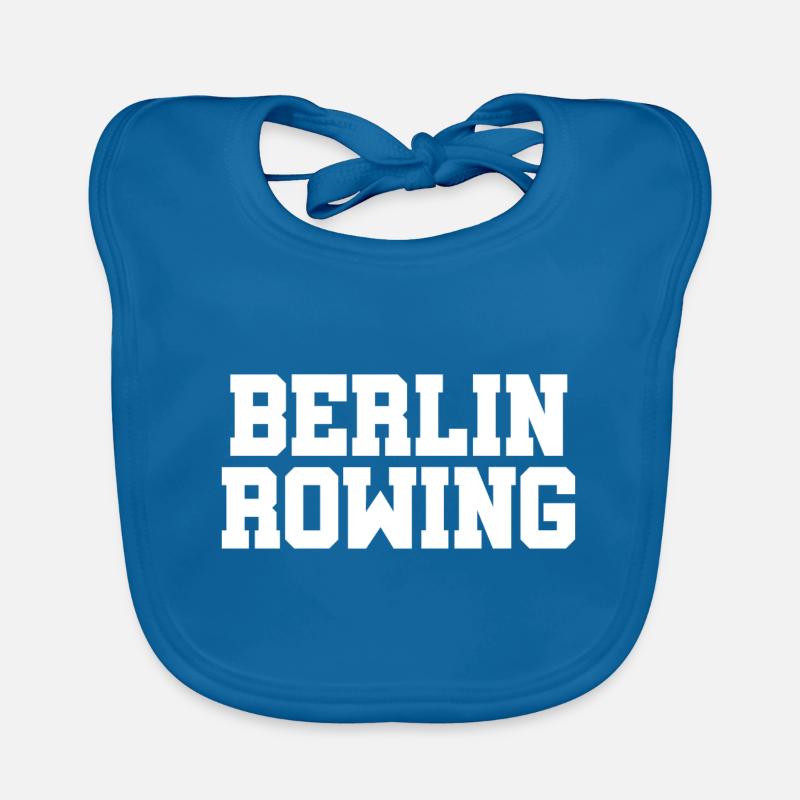 Berlin Rowing - Rowing - Rower - Rower Organic Baby Bibs