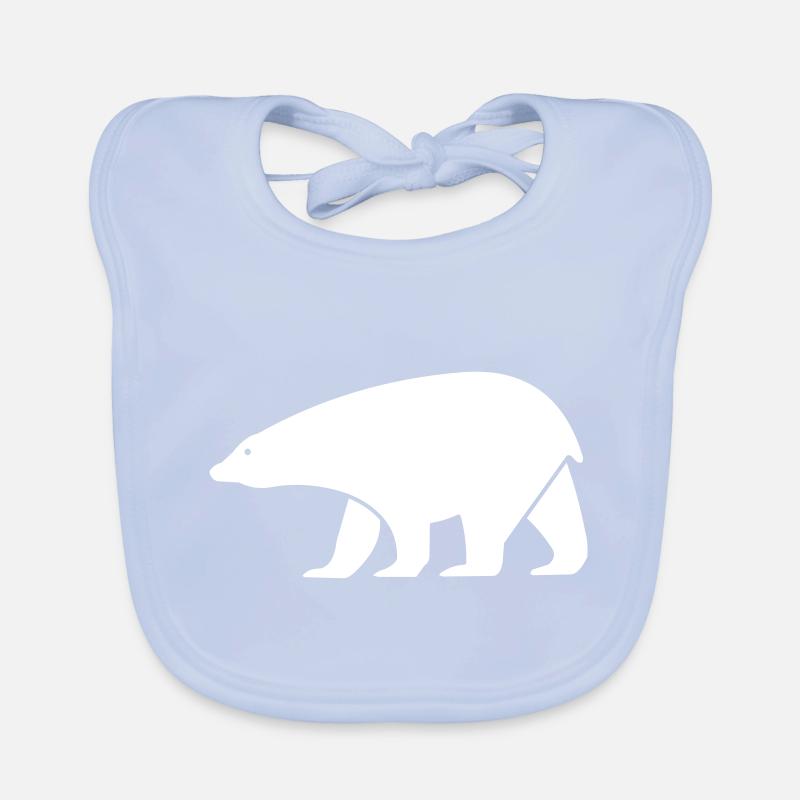 Eisbär Baby Bio-Lätzchen