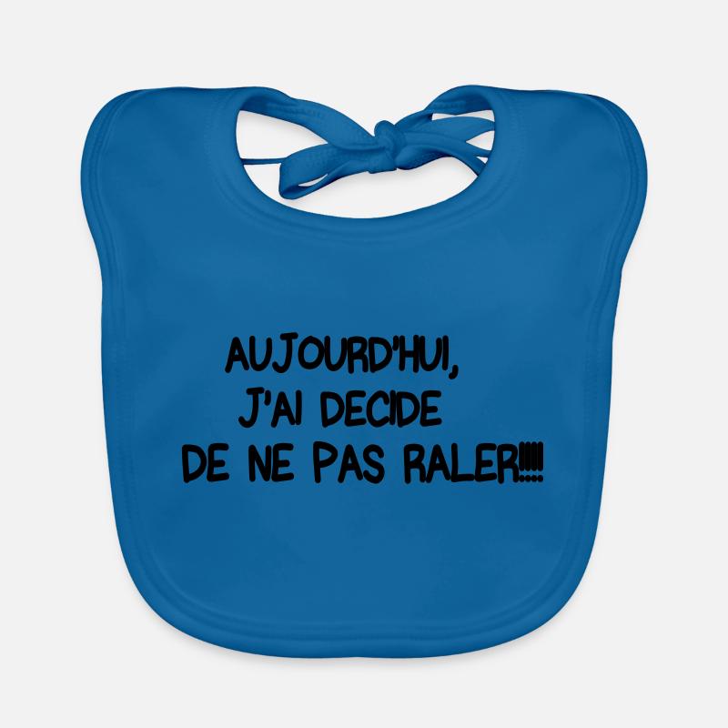 AUJOURD'HUI Bavoir bio Bébé
