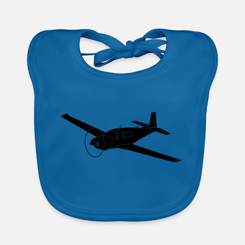 mooney - Baby Bio-Lätzchen - Pfauenblau
