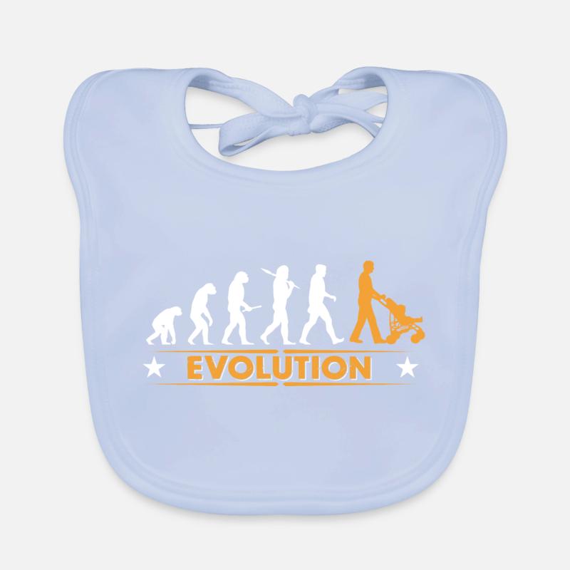Walking Dad - Evolution Bavoir bio Bébé