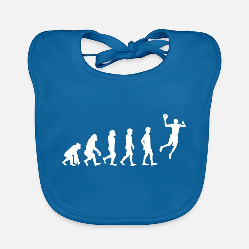 Basketball Evolution! Bavoir bio Bébé