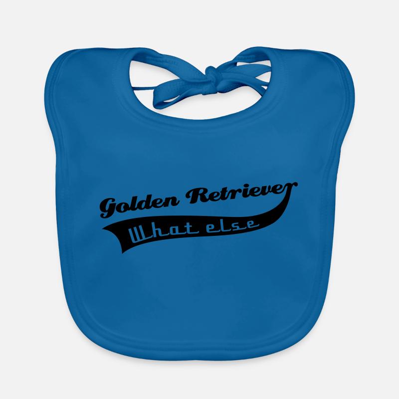 Golden Retriever Baby Bio-Lätzchen