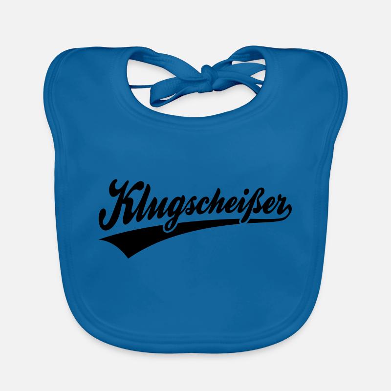 Geek Pride: Klugscheißer Organic Baby Bibs